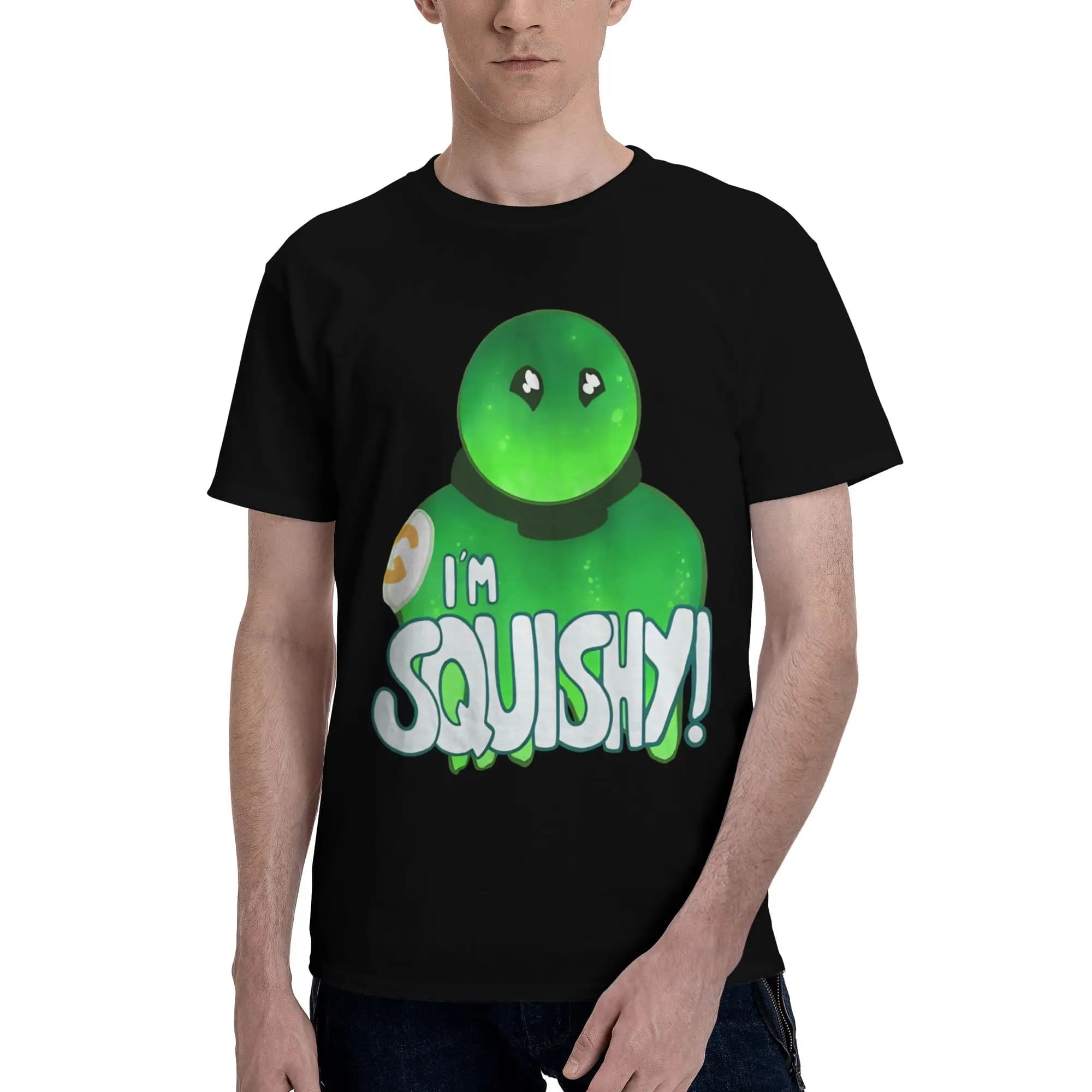 Viscoso, sono morbido! Divertente maglietta in cotone 100% per uomo, modello Deadlock Tees