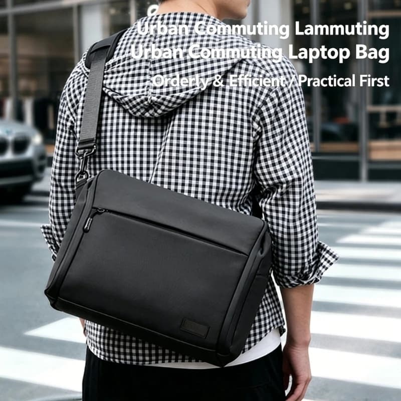 900D Laptop Sleeve Bag Shoulder Handmade Crossbody 900D Bag Replacement for 14INCH Laptops Tablets Accessories K1KF