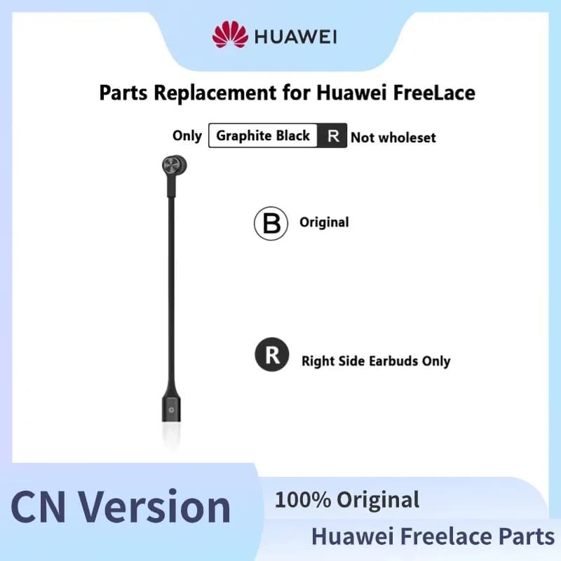 Parti originali sinistra o destra per HUAWEI FreeLace cuffie con archetto da collo Wireless sostituzione persa auricolare diviso in parti singole