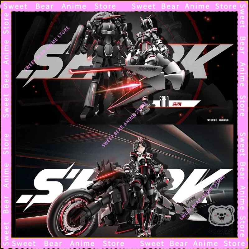 Disponibile Yubo Model Club War Rider Dea Sako Mecha Girl Model Kit Action Figure Modello Anime Giocattoli alla moda Bambola da tavolo