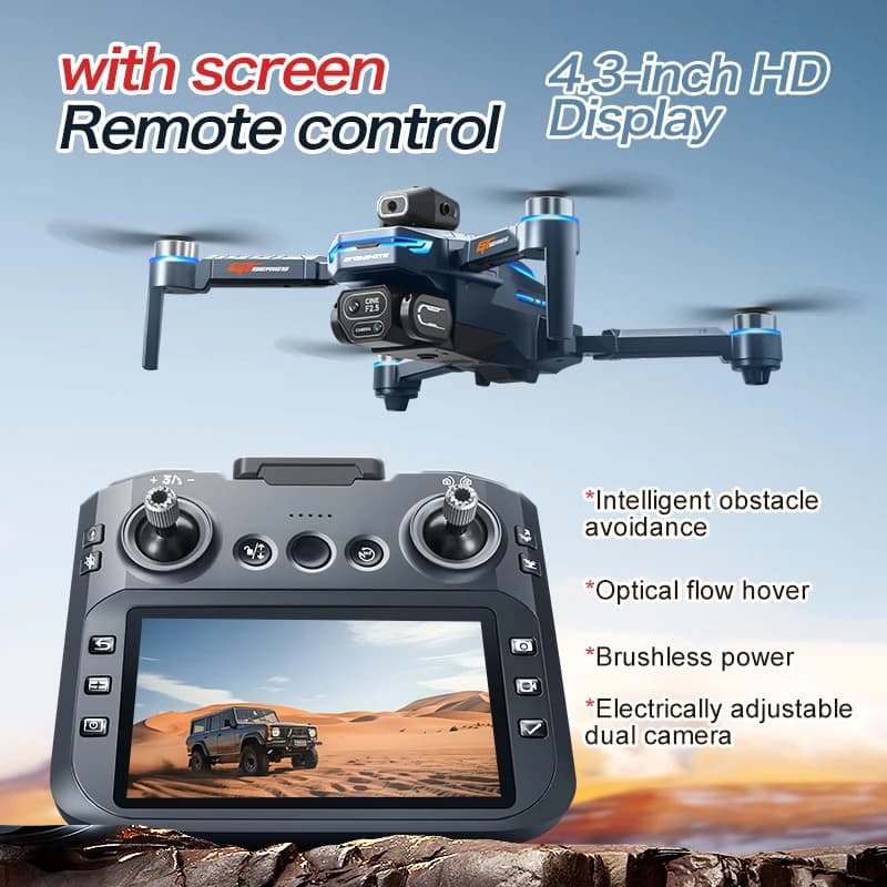 Hot Sale Gifts Toys RC Quadcopters Foldable Plane Rc Dron Lights Coloful Pocket Cameras 8K Professional Hover FPV WIFI Drone GT8