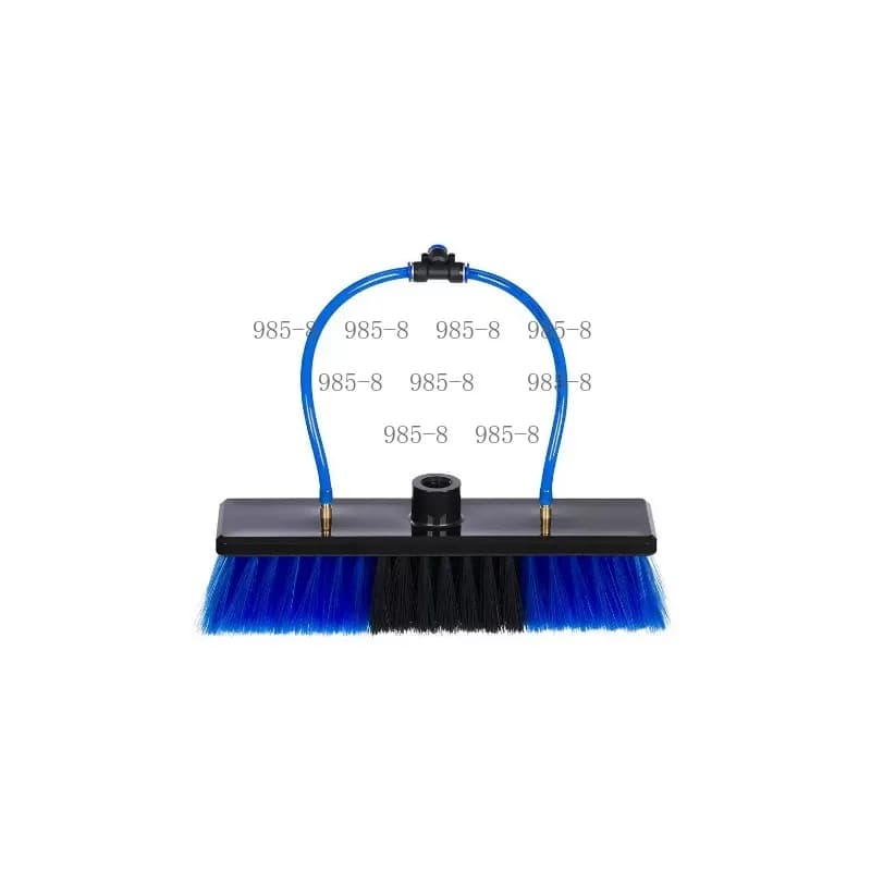 High Reach Telescopic Cleaning Pole with Water Fed Brush, Extendable Rod for Window Washing & Solar Panel Care, Single Pack