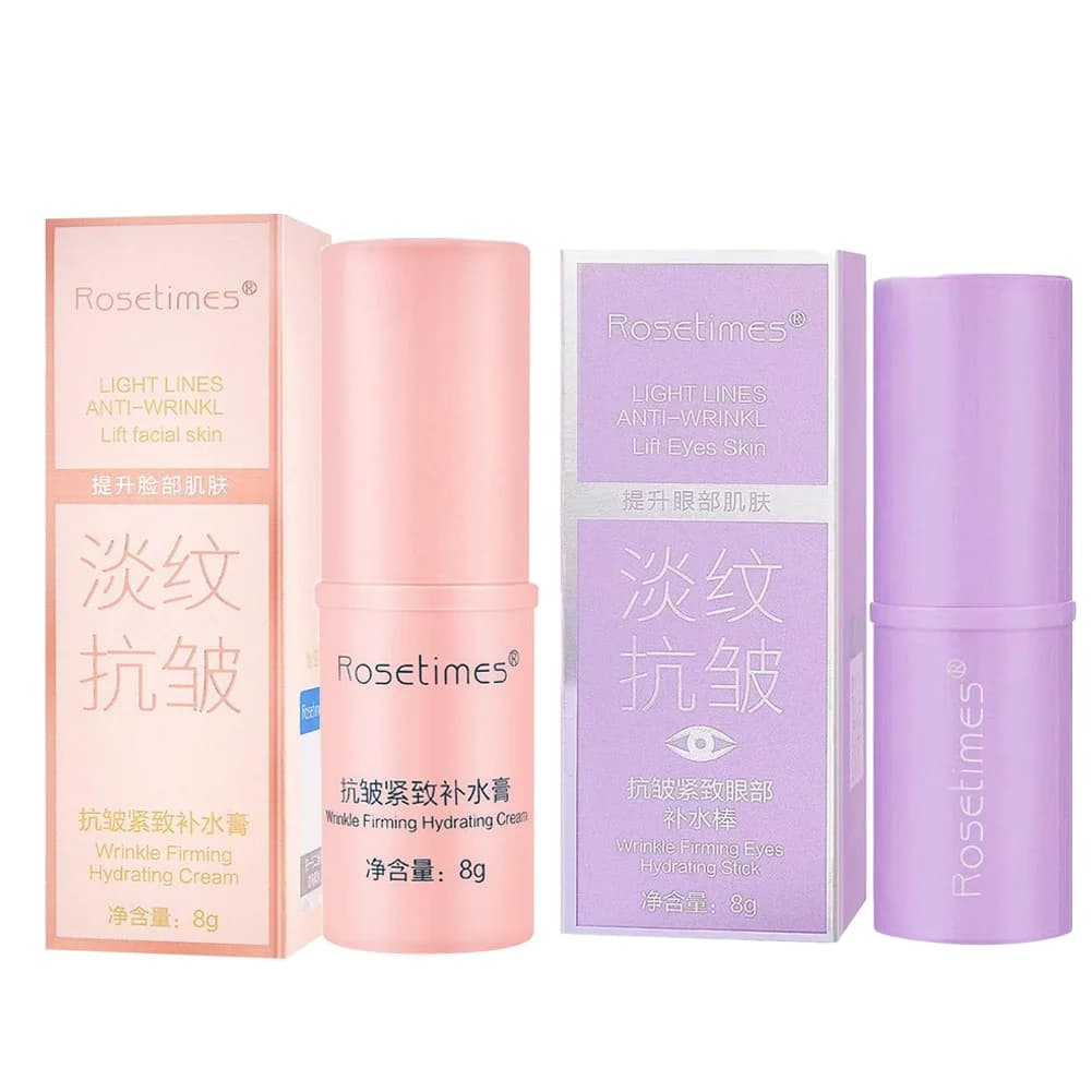 Collagen Anti Wrinkle Balm Stick,Instant Firming Lifting Moisturizer,Fine Line Removal Care for Face,Korean Skin Care 8g