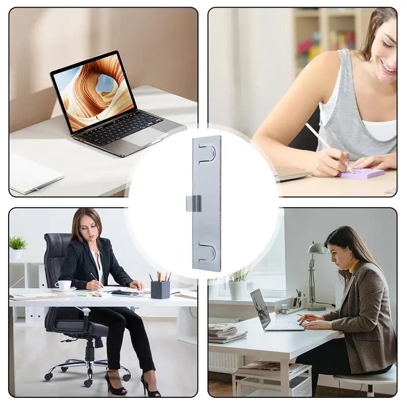Monitor Sticky Note Organizer Porta note appiccicose per monitor da scrivania Supporti per libri da tavolo Cartella per notebook senza sbavature