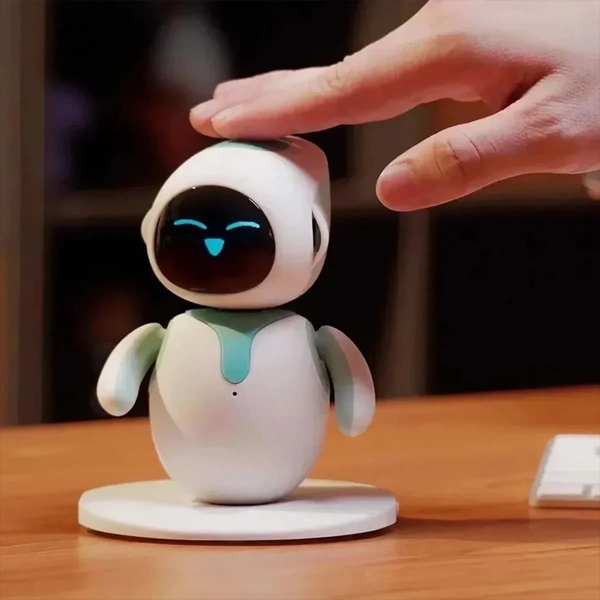 Robot AI Intelligente per Companimentazione Emotiva, Interazione Vocale, Animale Domestico Virtuale AI da Scrivania, Regalo per Bambini