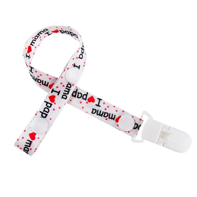 1pc clip per ciuccio per bambini catena materiale confortevole carino porta clip per ciuccio capezzoli per bambini clip per ciuccio per cartoni animati porta succhietto