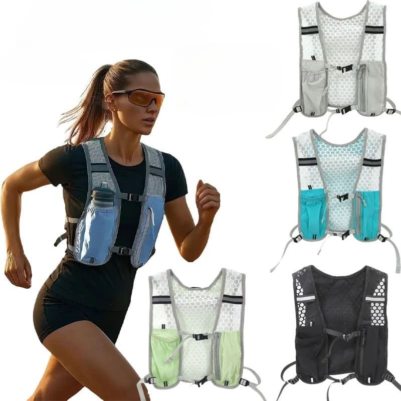 Lightweight Outdoor Hydration Backpack Ergonomic Water Holder for Running Cycling Walking Kayaking Unisex Hiking Travel Casual Sports Daypack Shoulder Bag Gift