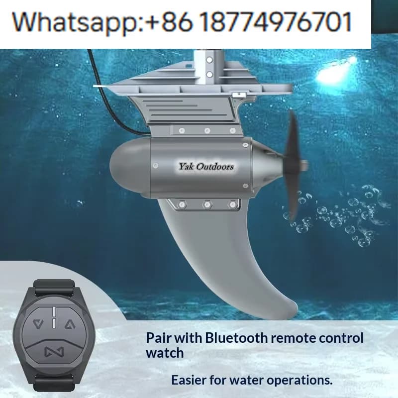 Elica Elettrica YKA-106 per Pesca con Esche Artificiali e Naturali con Sedile Sollevabile