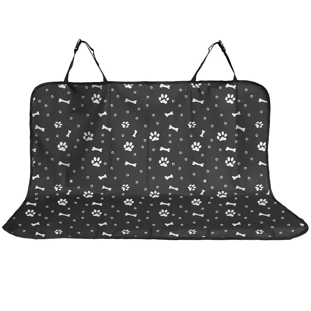 1pc black waterproof car seat cover for pets back seat protection pillow for dogs and cats safe travel accessories