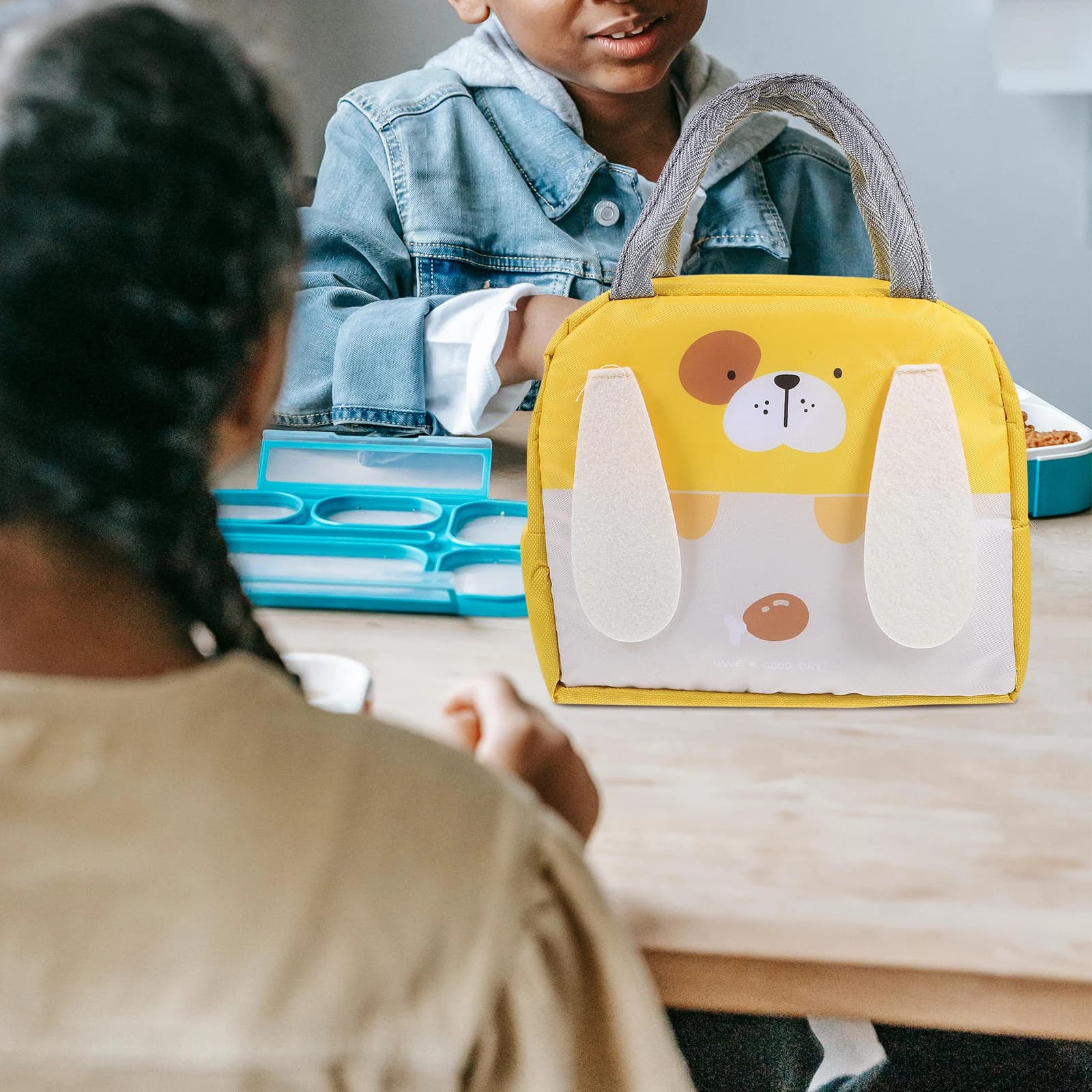 Borsa termica per il pranzo, elegante, leggera, riutilizzabile, per lavoro, scuola, picnic all'aperto, borsa termica per la conservazione degli alimenti