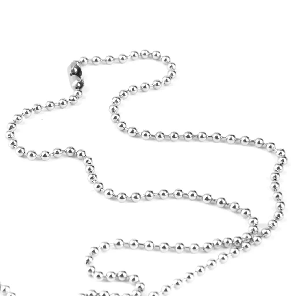Necklace with commemorative urn with stainless steel drip bottle cremation pendant