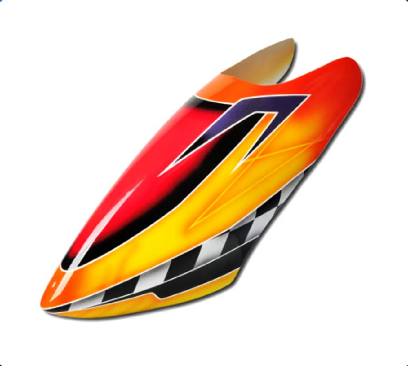 Tettuccio in fibra di vetro per parte di ricambio per elicottero RC 550E fai da te in 4 colori