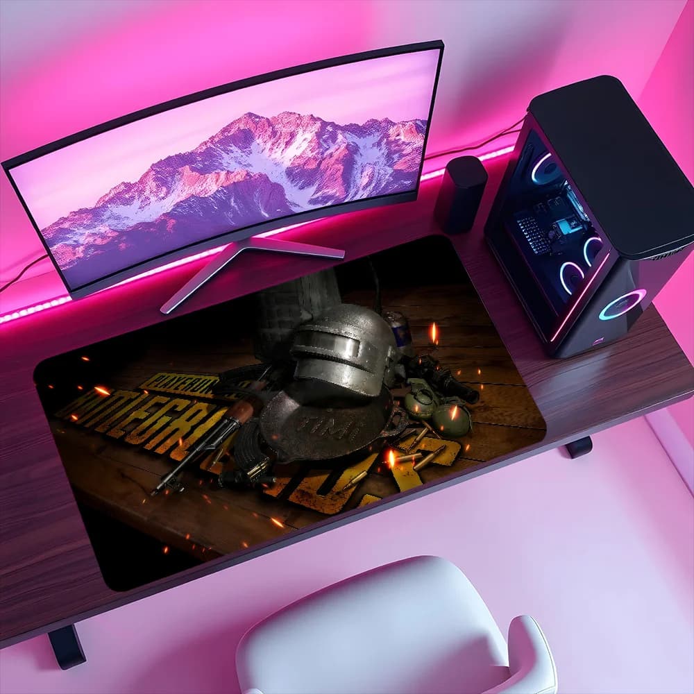 Tappetino per Mouse X Battle Antiscivolo con Bordo Rinforzato per Ufficio, Giochi P-PUBG, Studenti, Royale Gaming, Cuscino per Scrittura Grande e Spesso