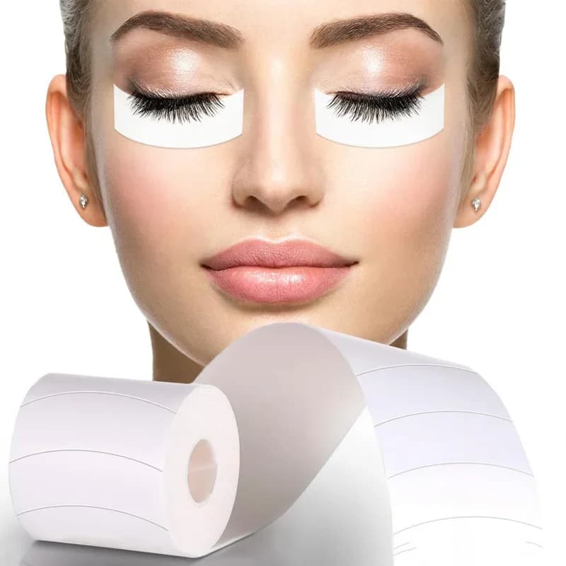 110 Pz/Rotole Taps For Eyes Under Eyes Patch Foam Eyelashes Gel Pad Tape Wall decal Eyepad Stickers Eyepad Accessories For Makeup