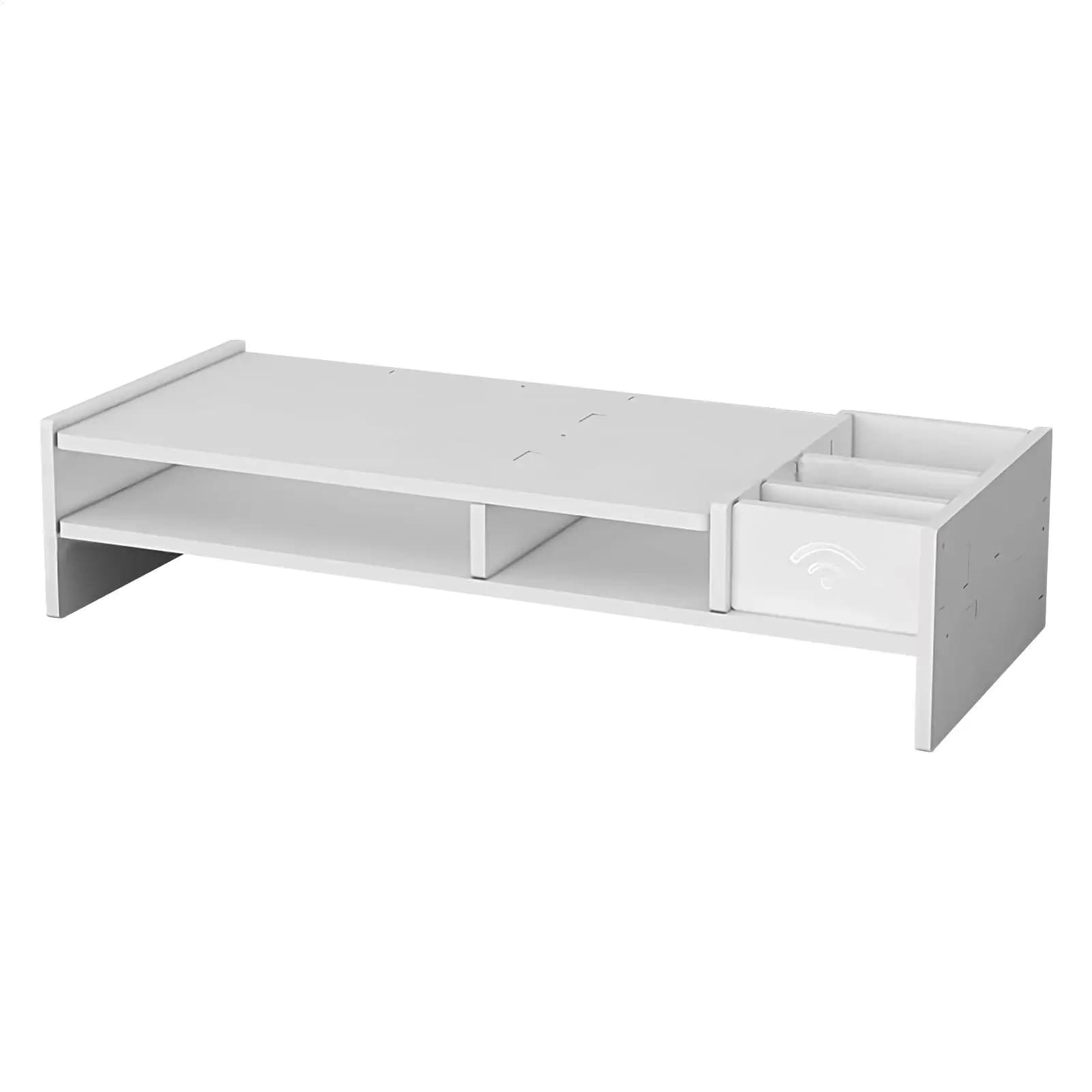Desktop Monitor Stand Monitor Riser holder Office Display Organizer Keyboard storage for Working Gaming Home Dorm School College