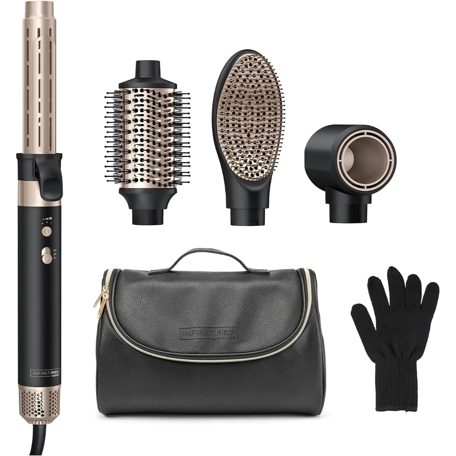 Hot Air Styling System Hair Dryer & Volumizer 4-in-1 with Brushless Motor for All Hair Types