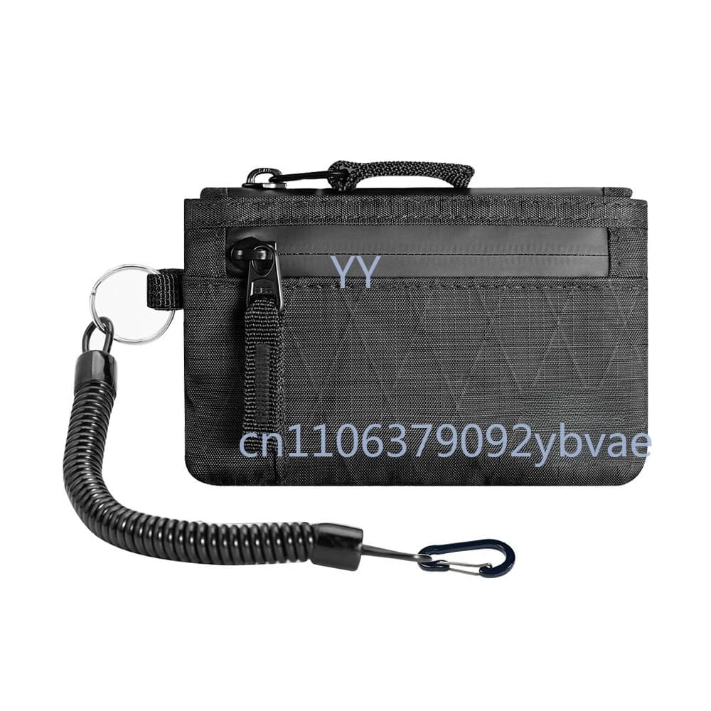 Borsa Portacarte Antifurto con Blocco RFID, Portadocumenti da Viaggio Multifunzionale, Portafoglio Portatile