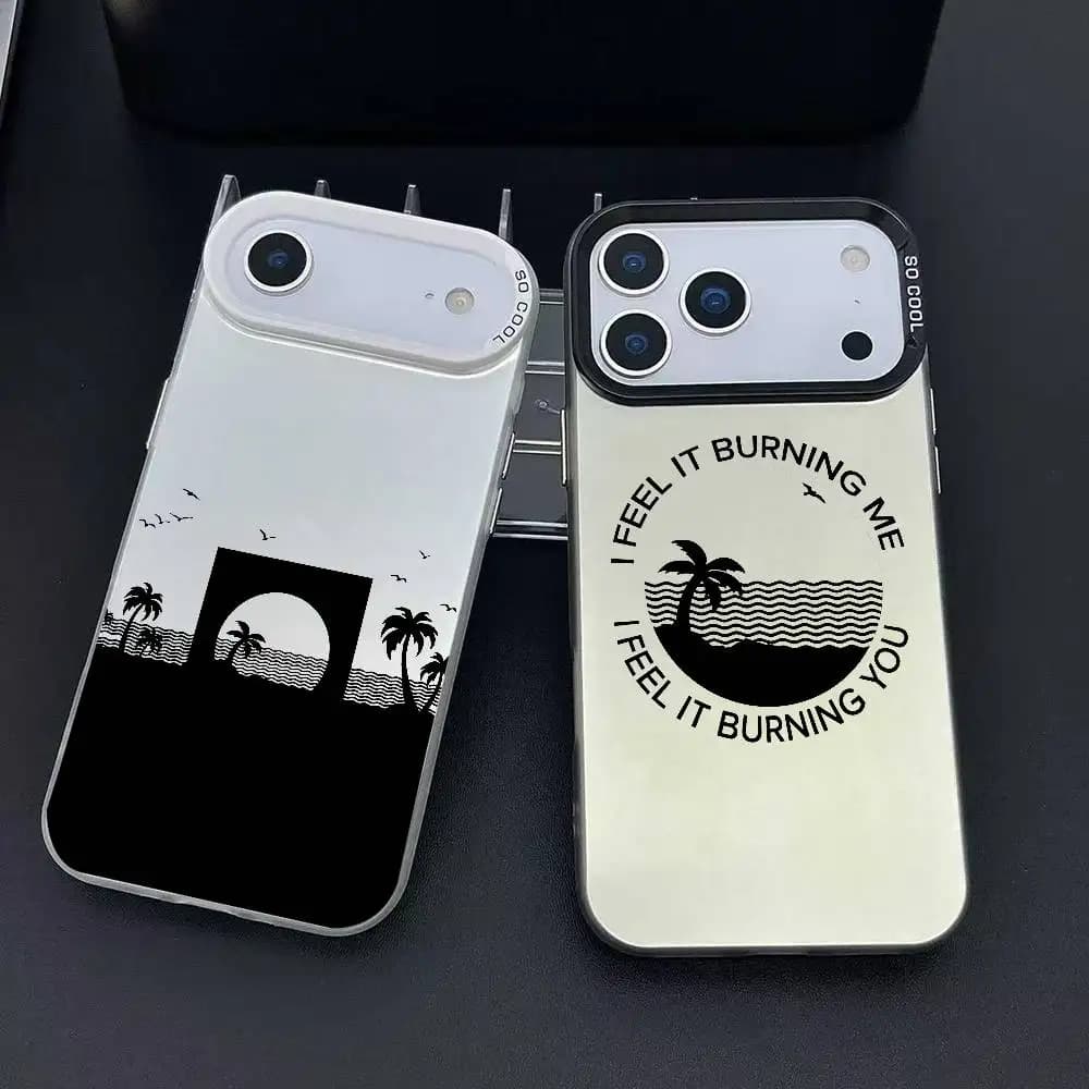 The N-Neighbourhood NBHD Phone Case For iPhone 12 13 14 15 16 17Pro Max Plus Protect Plating Phone Cover