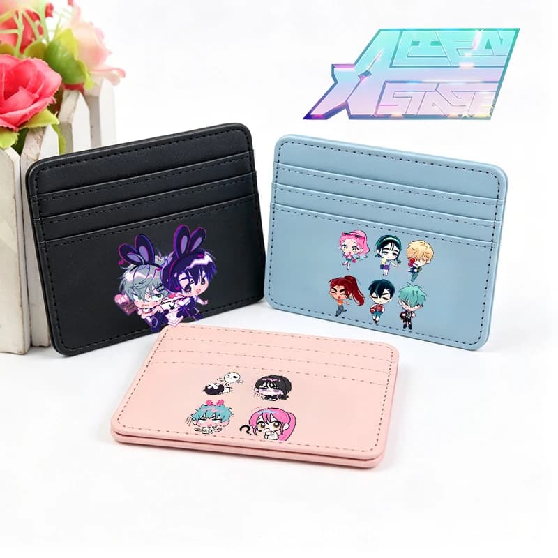 Alien Stage/ALNST Coin Purse Anime Credit Card Holder Passport PU Wallet ID Cards Cover Case Bag Men Woman Birthday Gift NEW