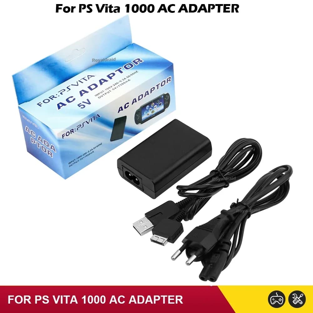 Spina UE/USA Caricatore da muro domestico Adattatore CA Cavo di alimentazione per Sony PSP/PSV Host ACCU PSP1000/2000/3000 Sorgente di alimentazione e gioco