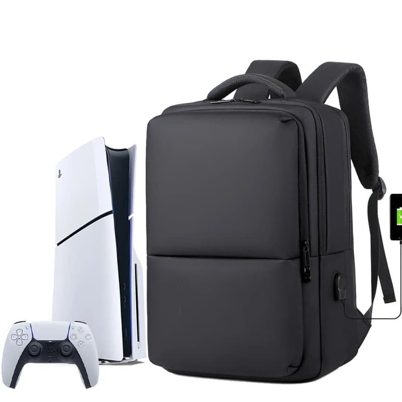 Per PS5 4 borsa di stoccaggio sottile PlayStation5 4 borsa a tracolla PS5 Pro macchina da gioco schermo portatile zaino accessori borsa di protezione