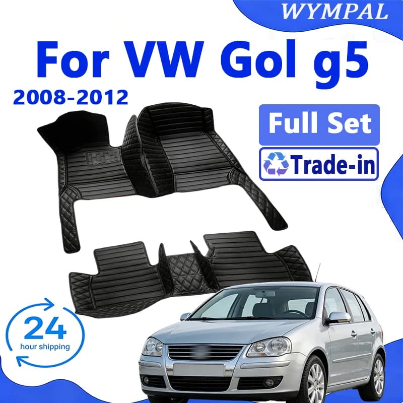 Custom Artificial Leather Car Car Mat for VW Gol g5 2008 2009 2010 2011 2012 Protect your vehicle's internal accessory