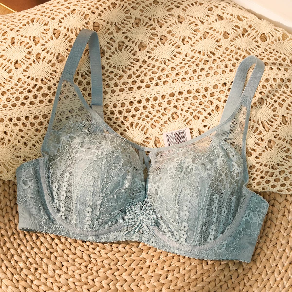Reggiseno push up con ferretto in pizzo da donna Reggiseni intimi sexy per donna Intimo bralette nero CW9470