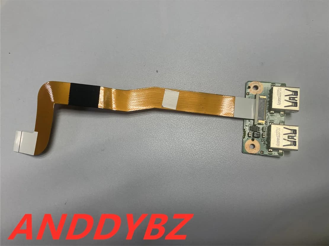 Originale Per TOSHIBA Satellite P870 P875-S7102 Qosmio X875 Porta USB 3.0 Scheda e Cavo a Nastro 6050A 2495701 Lavoro perfetto al 100%.