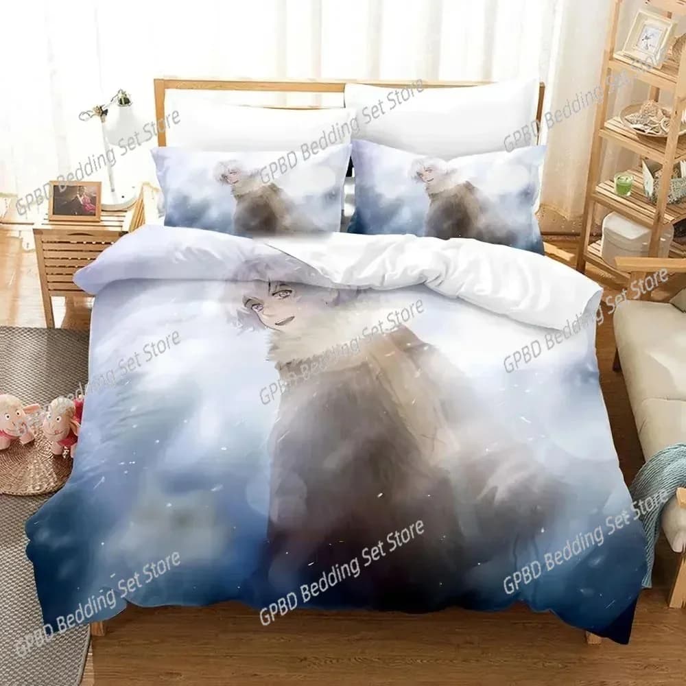 Anime To Your Eternity 3D NEW Duvet Cover Pillowcase Bedding Set Adult Boy Girl Bedroom Decoration Children Single Double Large