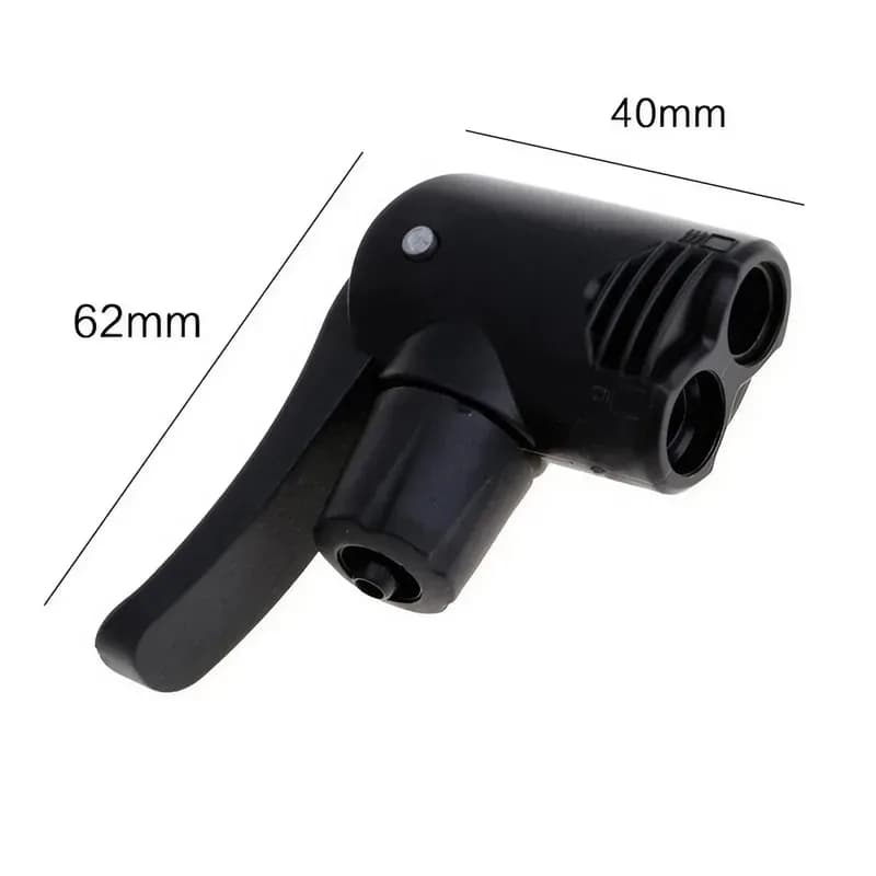 Adattatore universale per valvola pompa bicicletta a doppia testa per MTB, bici da strada, BMX - Gonfiaggio ciclistico