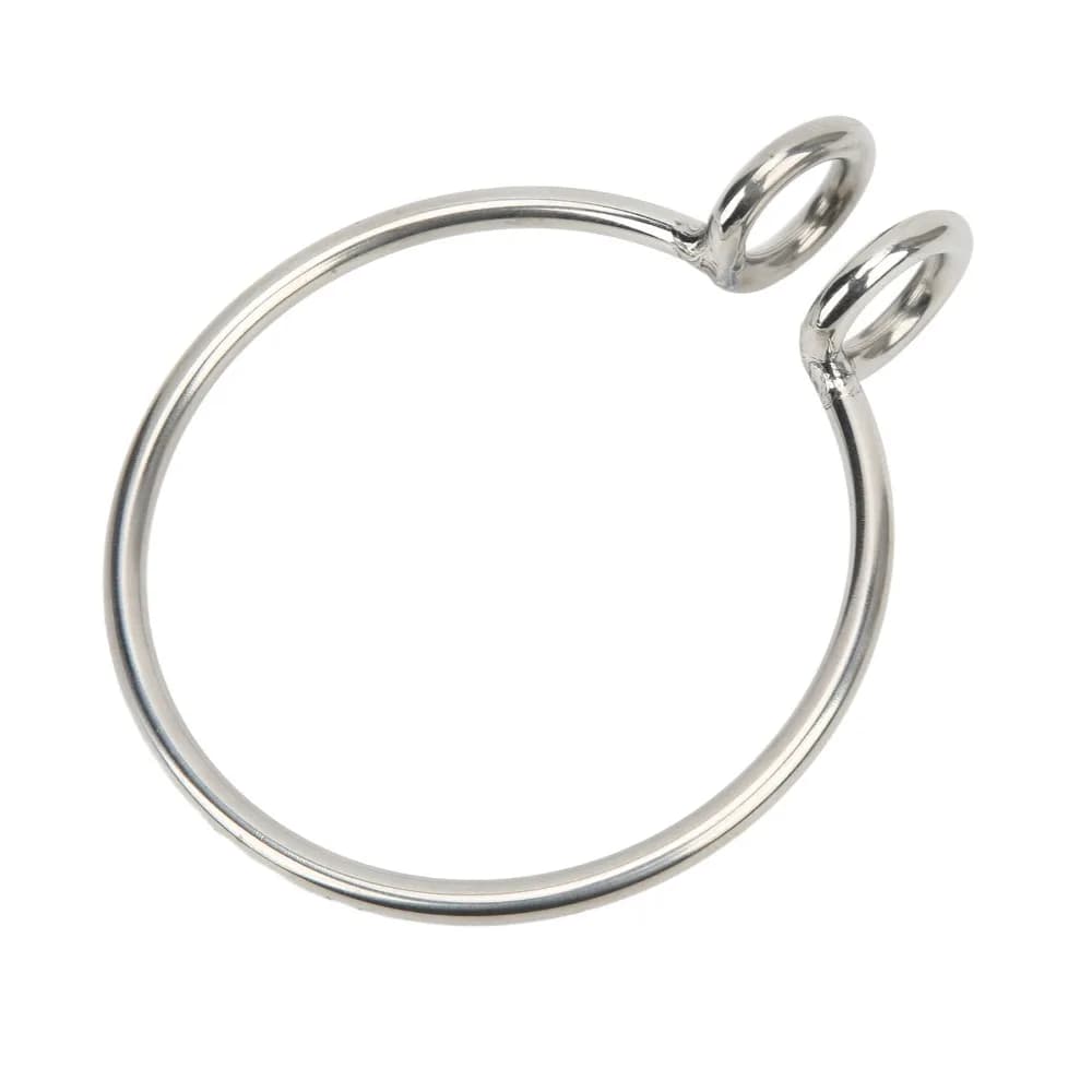 Anello di recupero dell'ancoraggio marino da 8 mm Sfera di ancoraggio saldata in acciaio inossidabile argento Anello di recupero Anello di ancoraggio lucido Uso in barca