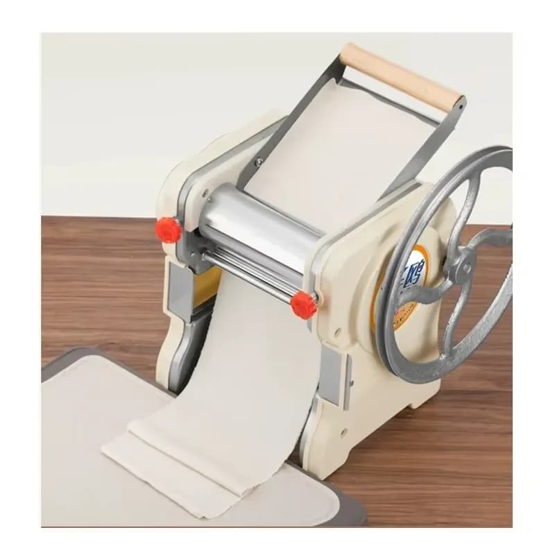 Stainless Steel Manual Noodle Maker Hand Crank Pasta Press Machine for Dumpling Wonton Dough Roller Kitchen Tool Home Baking