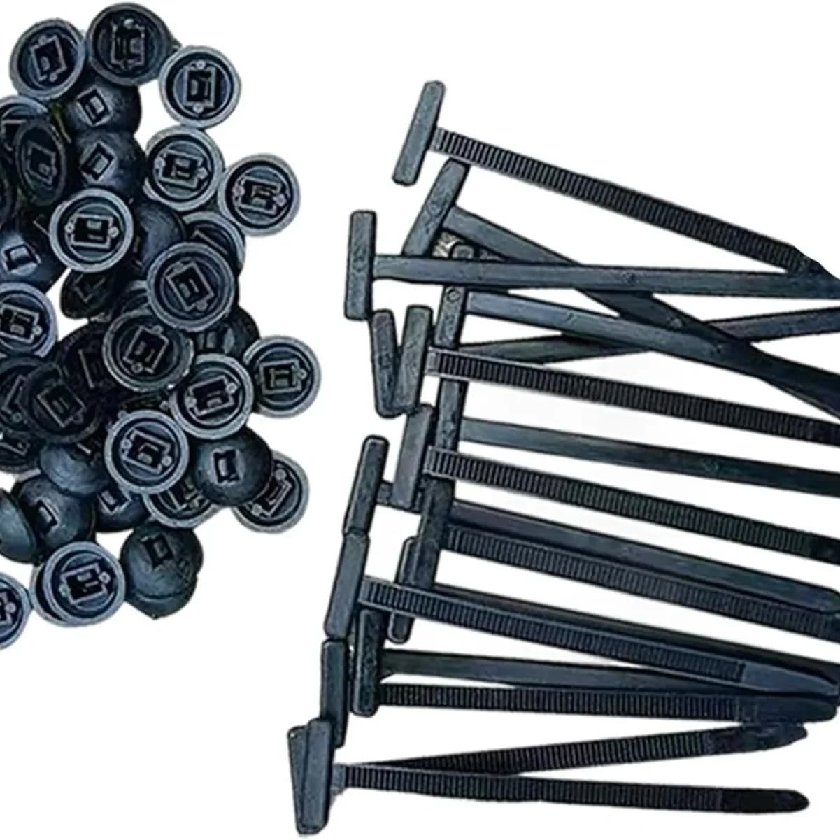 20/50/100pcs Nylon Universale Fascetta Fibbia Spille e Bottoni Fascette Auto-Bloccanti Cavi Fissi Zip Tie Filo Cinghie di Fissaggio