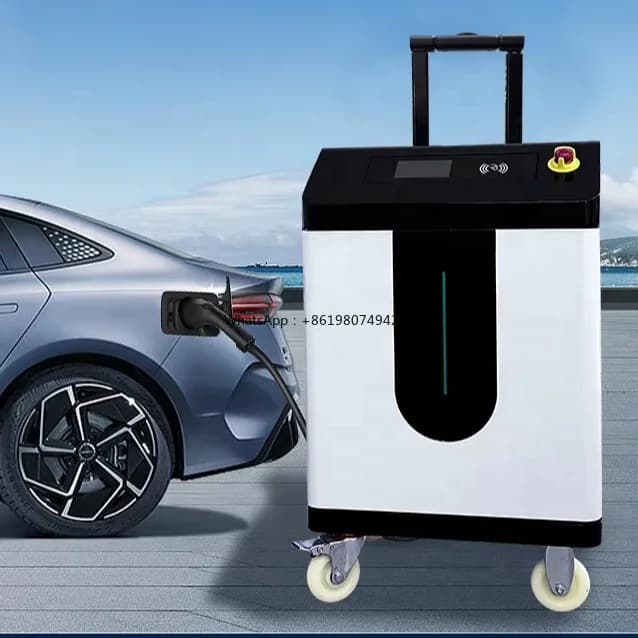 Commercial OCPP 2.0 Portable Ccs2 40kw Mobile Charging Station EV DC Charger for Electric Cars