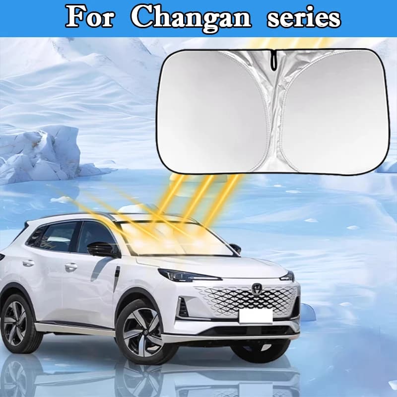 Per Changan CS35 CS55 CS75 Plus CS95 UNI-K UNI-T UNI-V Lamore Eado Plus Parabrezza per auto Parasole Copertura Lunotto anteriore Protezione UV