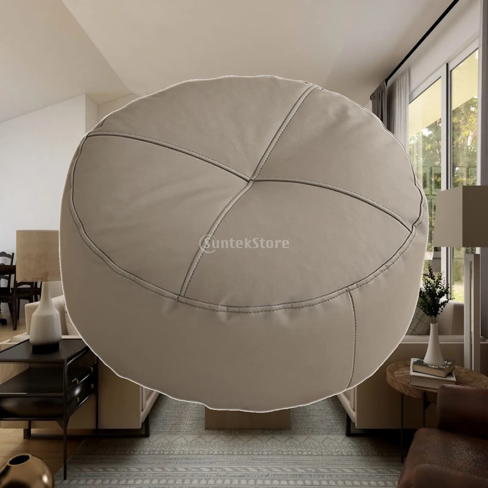 Floor Cushion Round Chair Cushion Meditation Cushion Decorative Outdoor Patio Cushion for Office Chair Bedroom Home Yoga Reading