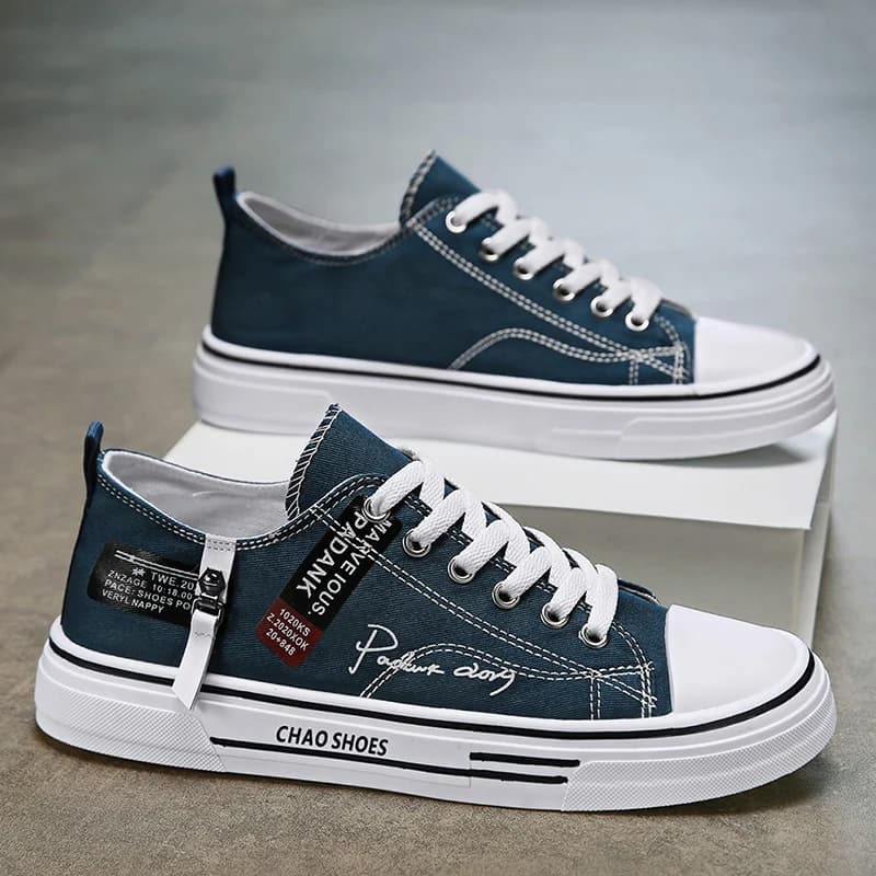 Scarpe da uomo in tela primaverile per uomo Scarpe da ginnastica con plateau alla moda Scarpe estive vulcanizzate casual da uomo Studente da uomo Tenis Masculino