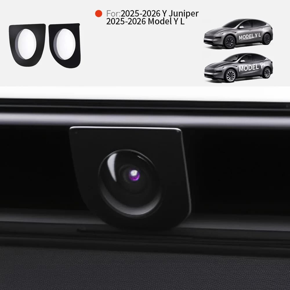 YZ Front Vehicle Camera Protection for Tesla Model Y Juniper 2025 Interesting automotive products Anti-corrosion car accessories