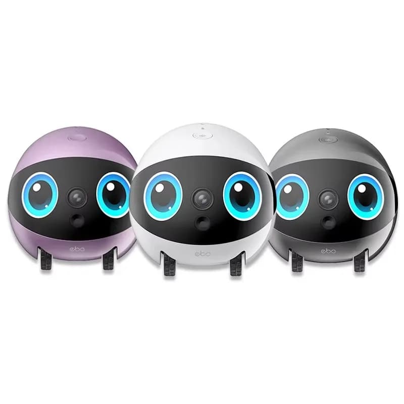 Telecamera Robotica per Cani, Gatti e Bambini, Sicurezza Domestica 3K, Visione Notturna Starlight, Controllo Remoto Wireless, Cloud