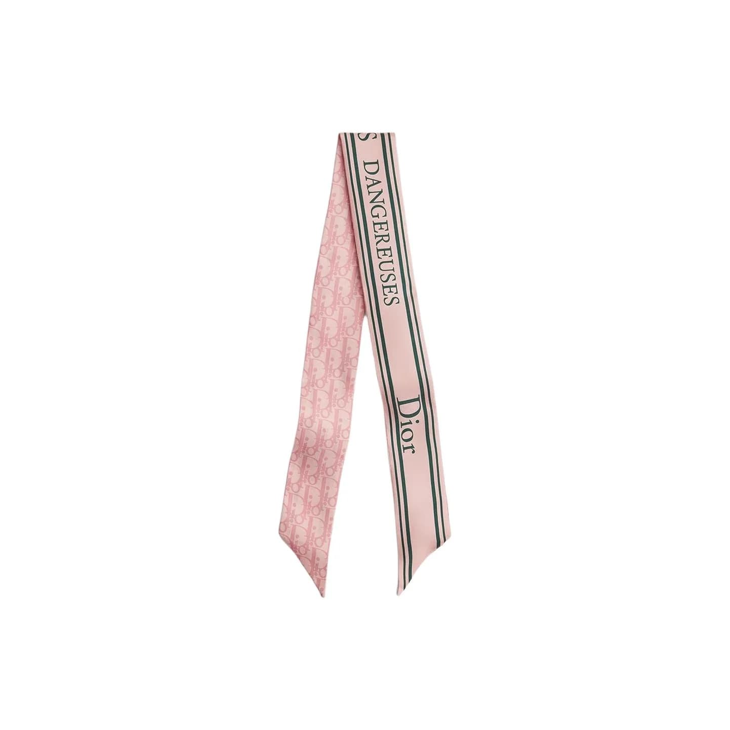 DIOR Mulberry Silk Scarves Women's Pink 62DAN106I683_C413