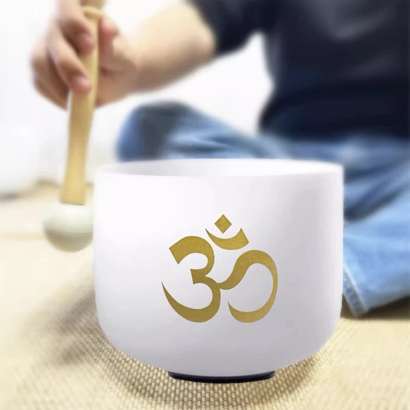 Meditation Crystal Singing Bowls Sound Healing Mindfulness Singing Bowl Spiritual Relaxation Bowls Energy Percussion Instruments