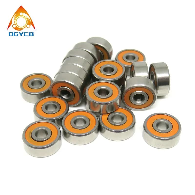 1 pz SMR103 2RS 3x10x4 mm ABEC7 Cuscinetto MR103 SMR103C S623 S623C RS 2RS 3*10*4 mm Cuscinetto A Sfere In Ceramica Ibrido In Acciaio Inox