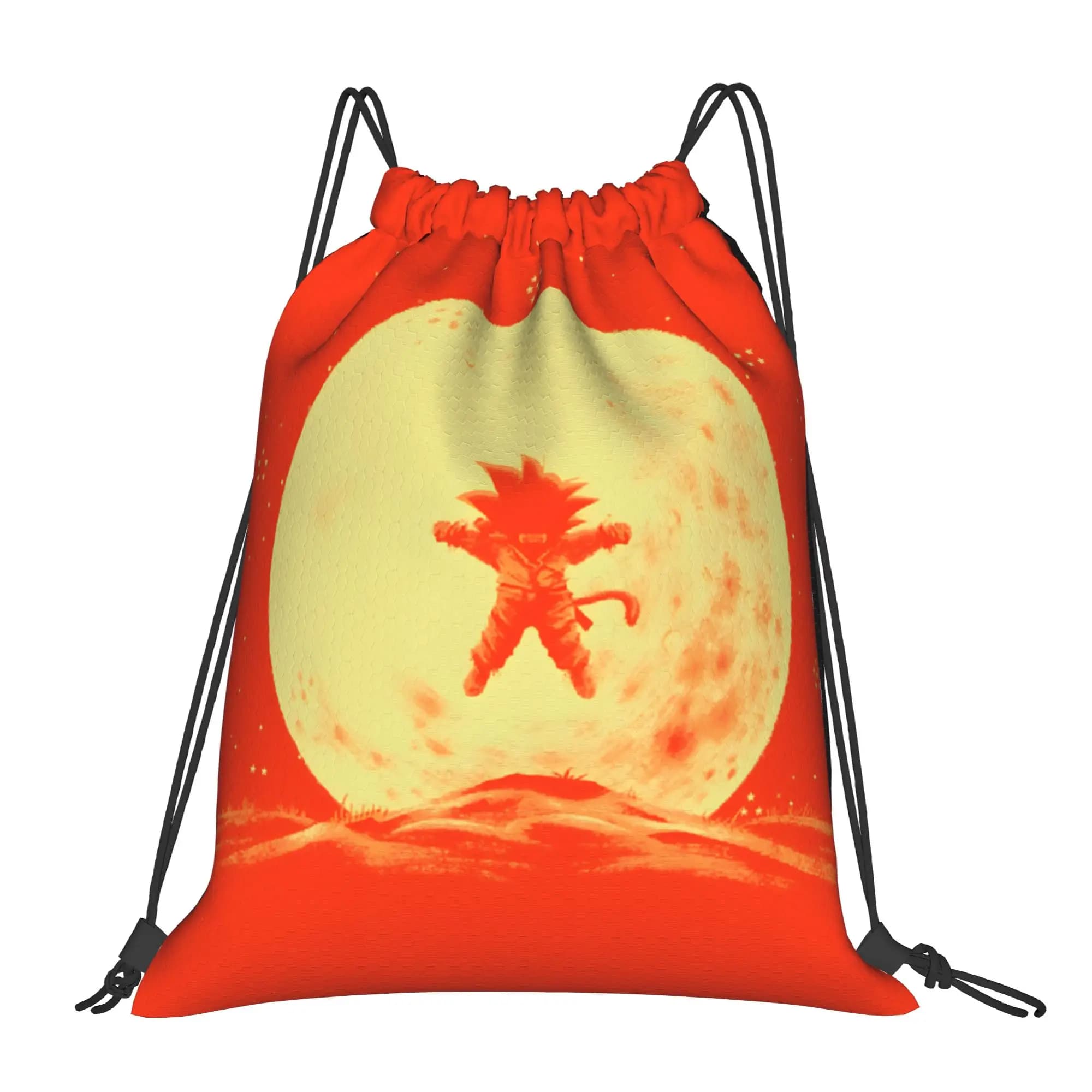 1 borsa con coulisse DRAGON BALL, zaino da escursionismo, borsa porta scarpe per la scuola