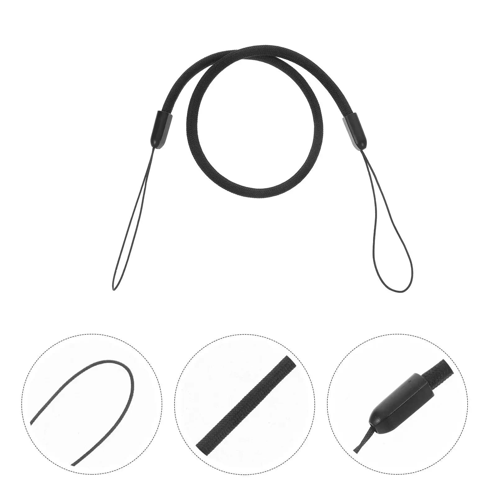 8Pcs Elastic Retractable Badge Lanyard Stretchy Pen Leash Stylus Strap Adjustable Neck Cord for Touchscreen Drawing Tablet