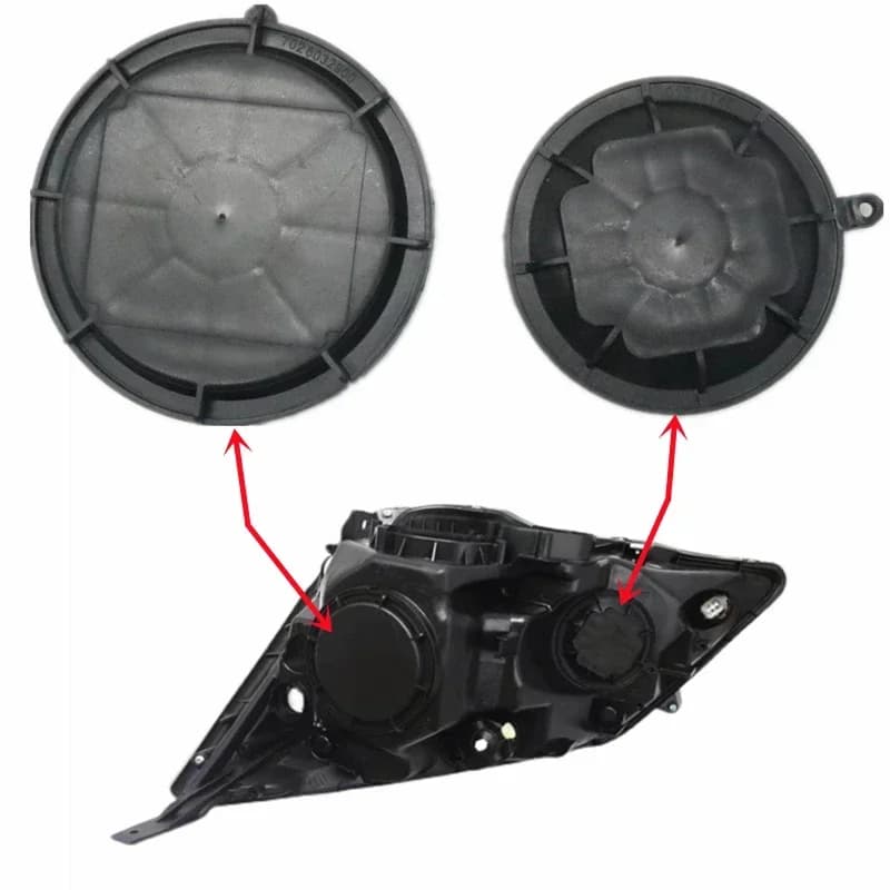 Auto Fascio Alto/Basso Faro Tappo Impermeabile Lampadina Copertura Antipolvere Spina Posteriore Borsette Per Honda CRV CR-V 2007-2011