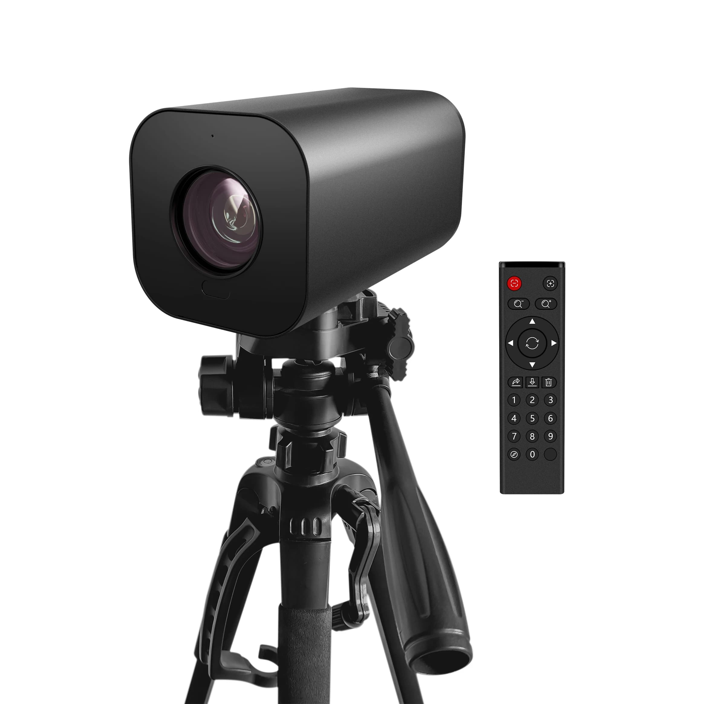 Double Lens 4K UHD Camera USB Focal Automatic Zoom 10x for Videoconferences Boardcast Teaching online Web Camera with Remote Control
