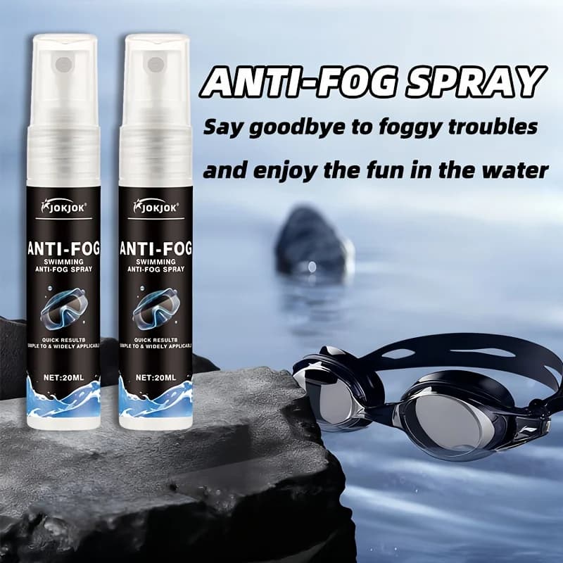 20ML Multi Lens Anti Fog Spray Quick Defogging For Swimming Goggles Eyeglasses Helmet Visor Car Rearview Mirror