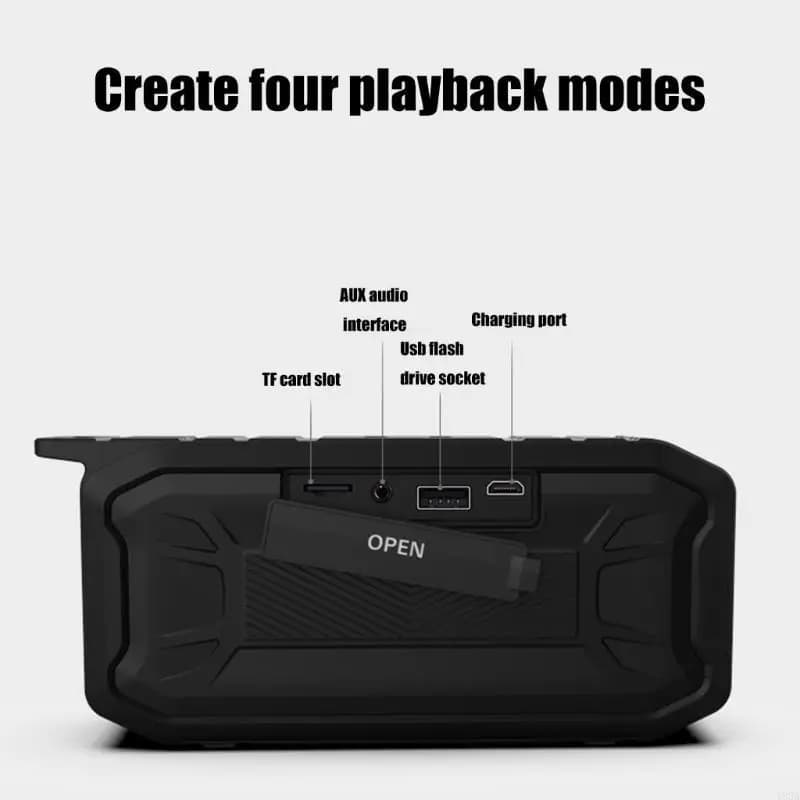 Altoparlante wireless Bluetooth-Bluetooth 5.0 IPX7 IPX7 Shock Auro prova da polvere 193A