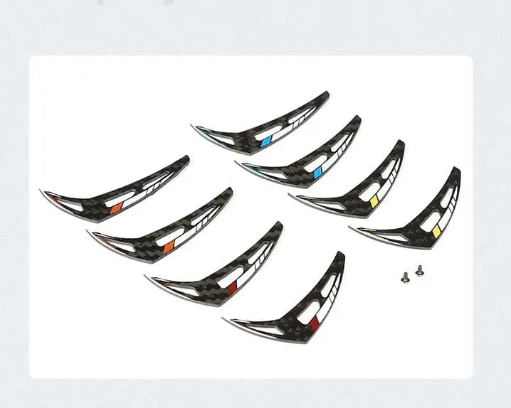 OMPHOBBY M1 / M1 EVO RC elicottero pezzi di ricambio ala verticale set OSHM1204