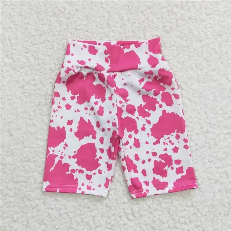 z920-10 SS0029 Vestiti all'ingrosso per neonate Pantaloncini da ciclismo abbinati Abiti da boutique estivi occidentali per pantaloncini da ciclismo per ragazze